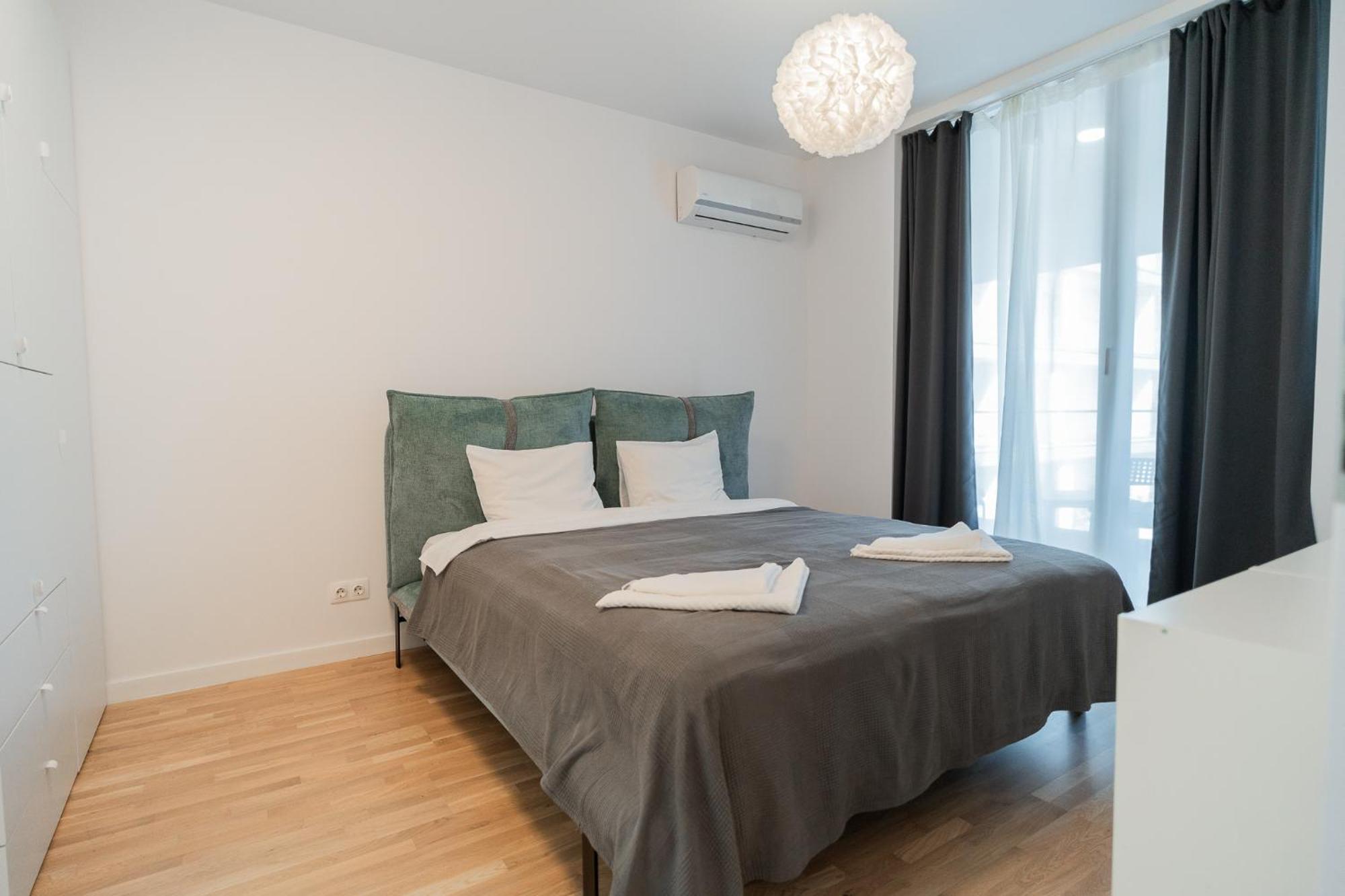 Lagoon Park Apartments With Beach View Bucarest Exterior foto